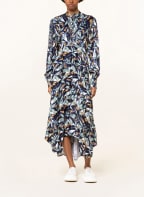 HUGO Kleid KOVORA, Farbe: BLAU/ WEISS/ HELLORANGE (Bild 1)