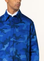 VALENTINO Overshirt , Color: DARK BLUE/ BLUE (Image 1)