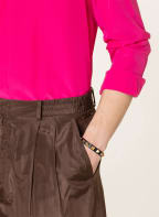 VALENTINO GARAVANI Lederarmband ROCKSTUD, Farbe: SCHWARZ (Bild 1)