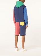 POLO RALPH LAUREN Sweatshorts , Farbe: DUNKELBLAU/ BLAU/ GRÜN (Bild 1)