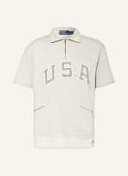 POLO RALPH LAUREN Sweat-Poloshirt, Farbe: GRAU (Bild 1)