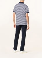 POLO RALPH LAUREN Jersey polo shirt custom slim fit, Color: WHITE/ DARK BLUE (Image 1)