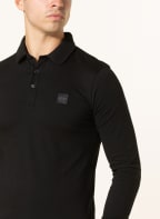 BOSS Piqué-Poloshirt PASSERBY Slim Fit, Farbe: SCHWARZ (Bild 1)