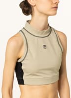 ANINE BING Cropped-Top JENNA, Farbe: HELLBRAUN/ SCHWARZ (Bild 1)