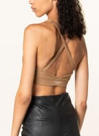 ANINE BING Cropped-Top AXEL, Farbe: BRAUN (Bild 1)