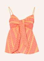 Devotion Blusentop, Farbe: NEONPINK/ BEIGE (Bild 1)