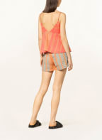 Devotion Blusentop, Farbe: NEONPINK/ BEIGE (Bild 1)