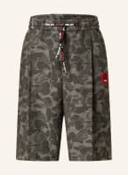 HUGO Jacquard-Shorts FRAPE223, Farbe: DUNKELGRAU/ GRAU (Bild 1)