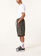 HUGO Jacquard-Shorts FRAPE223, Farbe: DUNKELGRAU/ GRAU (Bild 1)