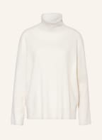 FABIANA FILIPPI Rollkragenpullover mit Glitzergarn , Farbe: WEISS (Bild 1)
