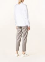 FABIANA FILIPPI Hemdbluse mit Schmucksteinen, Farbe: WEISS (Bild 1)