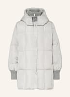 FABIANA FILIPPI Down coat, Color: LIGHT GRAY (Image 1)