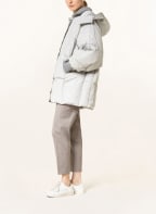 FABIANA FILIPPI Down coat, Color: LIGHT GRAY (Image 1)