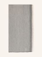 FABIANA FILIPPI Scarf with glitter thread, Color: GRAY (Image 1)