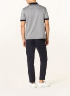 EMPORIO ARMANI Piqué-Poloshirt , Farbe: DUNKELBLAU/ WEISS (Bild 1)