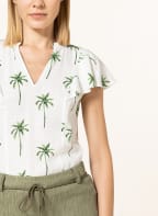 Phase Eight Blusenshirt INES, Farbe: WEISS/ OLIV (Bild 1)
