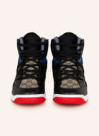 GUCCI Hightop-Sneaker BASKET GG SUPREME, Farbe: SCHWARZ/ BLAU/ BEIGE (Bild 1)