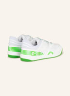 GUCCI Sneaker BASKET GG SUPREME, Farbe: WEISS/ HELLGRÜN (Bild 1)