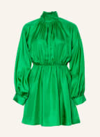 SAMSØE SAMSØE Schluppenkleid EBBALI aus Seide, Farbe: GRÜN (Bild 1)