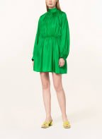 SAMSØE SAMSØE Schluppenkleid EBBALI aus Seide, Farbe: GRÜN (Bild 1)