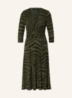 LAUREN RALPH LAUREN Kleid mit 3/4-Arm in Wickeloptik, Farbe: OLIV (Bild 1)