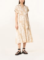 LAUREN RALPH LAUREN Dress in wrap look , Color: WHITE/ BEIGE (Image 1)