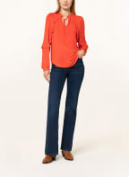 LAUREN RALPH LAUREN Blusenshirt mit Volants, Farbe: ROT (Bild 1)