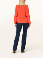 LAUREN RALPH LAUREN Blusenshirt mit Volants, Farbe: ROT (Bild 1)