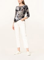 lilienfels Shirt mit 3/4-Arm, Farbe: SCHWARZ/ GRAU/ DUNKELGRAU (Bild 1)
