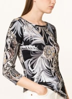 lilienfels Shirt mit 3/4-Arm, Farbe: SCHWARZ/ GRAU/ DUNKELGRAU (Bild 1)