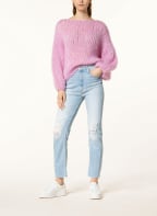 MOTHER Destroyed jeans HW RIDER, Color: island afterhours hellblau denim (Image 1)