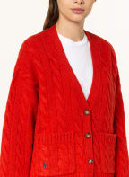 POLO RALPH LAUREN Strickjacke, Farbe: ROT (Bild 1)