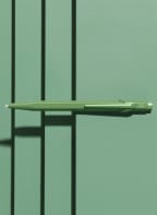 CARAN d'ACHE Retractable ballpoint pen 849 CLAIM YOUR STYLE, Color: GREEN (Image 1)