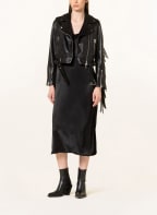 ALL SAINTS Lederjacke AYRA mit Fransen, Farbe: SCHWARZ (Bild 1)