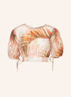 ALL SAINTS Cropped-Blusenshirt ASTRIA , Farbe: HELLROSA/ LACHS/ KHAKI (Bild 1)