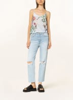 ALL SAINTS Top TAMMY SENJA , Farbe: HELLBLAU (Bild 1)
