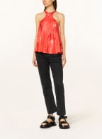 ALL SAINTS Top VERNA NILA mit Seide, Farbe: ROT (Bild 1)
