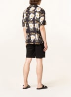 ALL SAINTS Resorthemd NO FUN Relaxed Fit, Farbe: SCHWARZ/ WEISS/ GRÜN (Bild 1)