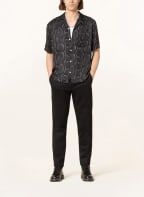 ALL SAINTS Resorthemd SHREDDED Comfort Fit, Farbe: SCHWARZ/ DUNKELGRAU (Bild 1)