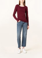 Marc O'Polo Longsleeve, Farbe: DUNKELROT (Bild 1)