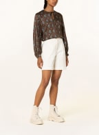Marc O'Polo Blusenshirt, Farbe: BRAUN/ HELLBLAU/ OLIV (Bild 1)