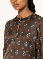 Marc O'Polo Blusenshirt, Farbe: BRAUN/ HELLBLAU/ OLIV (Bild 1)