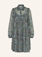 MOSS COPENHAGEN Kleid KATRIANA MORCCO, Farbe: HELLBLAU/ HELLGRÜN/ DUNKELBRAUN (Bild 1)