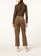 Marc O'Polo Corduroy trousers in jogger style, Color: BROWN (Image 1)