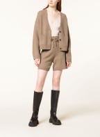 Marc O'Polo Strickshorts, Farbe: DUNKELBRAUN (Bild 1)