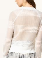 ALL SAINTS Pullover MISHA mit Glanzgarn, Farbe: WEISS/ SILBER (Bild 1)