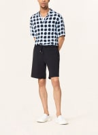 SANDRO Kurzarm-Hemd Slim Fit , Farbe: HELLBLAU/ DUNKELBLAU/ WEISS (Bild 1)