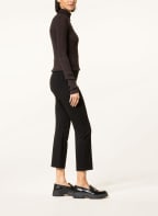 PATRIZIA PEPE 7/8 trousers, Color: BLACK (Image 1)