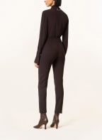 PATRIZIA PEPE Blusenshirt, Farbe: DUNKELBRAUN (Bild 1)