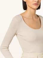 PATRIZIA PEPE Pullover, Farbe: ECRU (Bild 1)